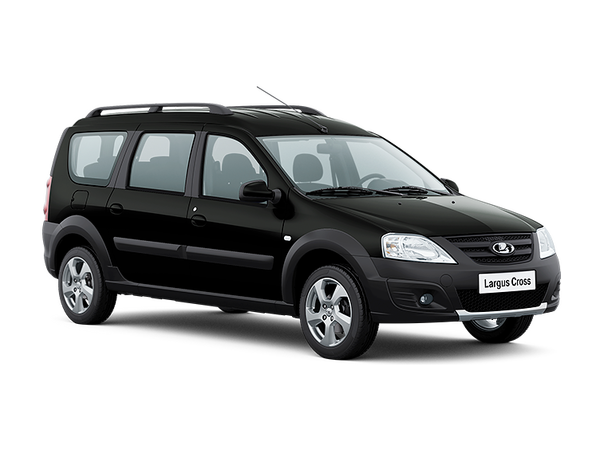 Lada Largus Cross CNG Цвет: Черный "Черная жемчужина"